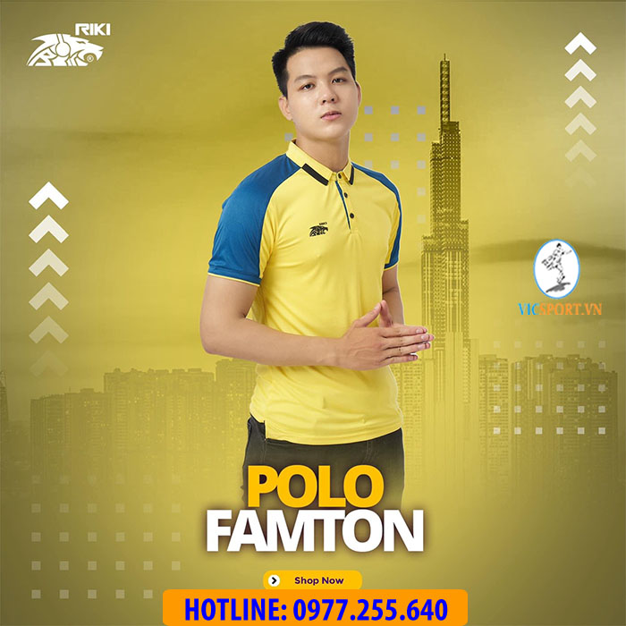 ÁO POLO FAMTOM MÀU VÀNG - Hình ảnh 7