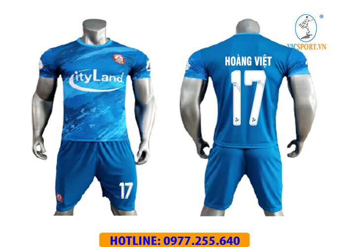 ÁO HỒ CHÍ MINH XANH IN CHO KHÁCH