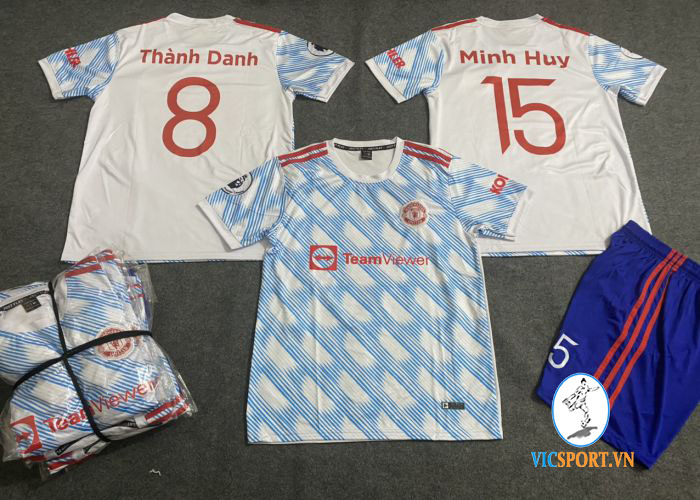 ÁO MU TRẮNG 2021-2022 IN CHO KHÁCH - Hình ảnh 3