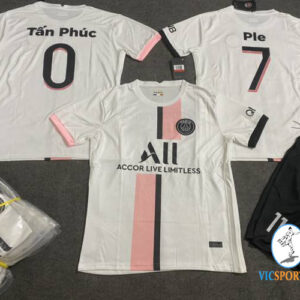 ÁO PSG TRẮNG THÁI LAN IN CHO KHÁCH