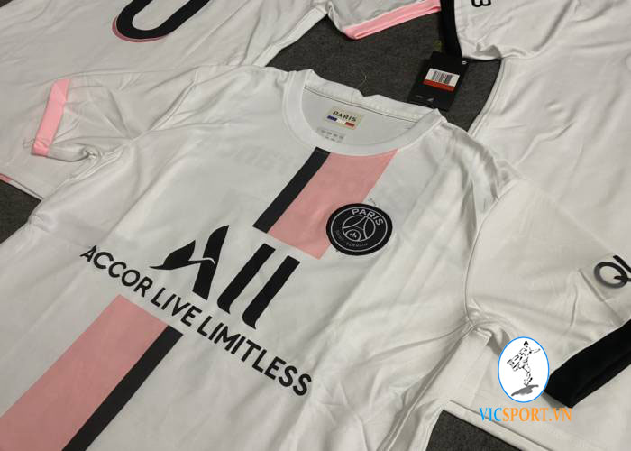 ÁO PSG TRẮNG THÁI LAN IN CHO KHÁCH - Hình ảnh 5