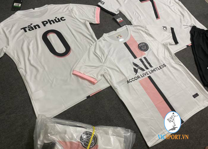 ÁO PSG TRẮNG THÁI LAN IN CHO KHÁCH - Hình ảnh 4