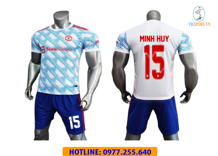 ÁO MU TRẮNG 2021-2022 IN CHO KHÁCH