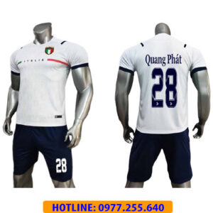 ÁO ĐỘI TUYỂN ITALIA TRẮNG IN CHO KHÁCH