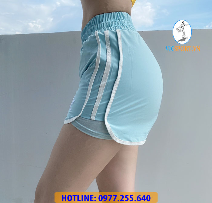 QUẦN ĐÙI 2 LỚP NỮ CÓ VIỀN - Hình ảnh 2