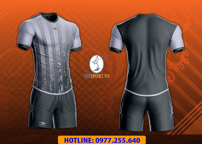 ÁO ĐÁ BANH FERN MÀU XÁM - Hình ảnh 2