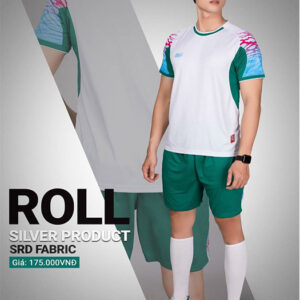 ÁO ĐÁ BANH RIKI ROLL MÀU TRẮNG