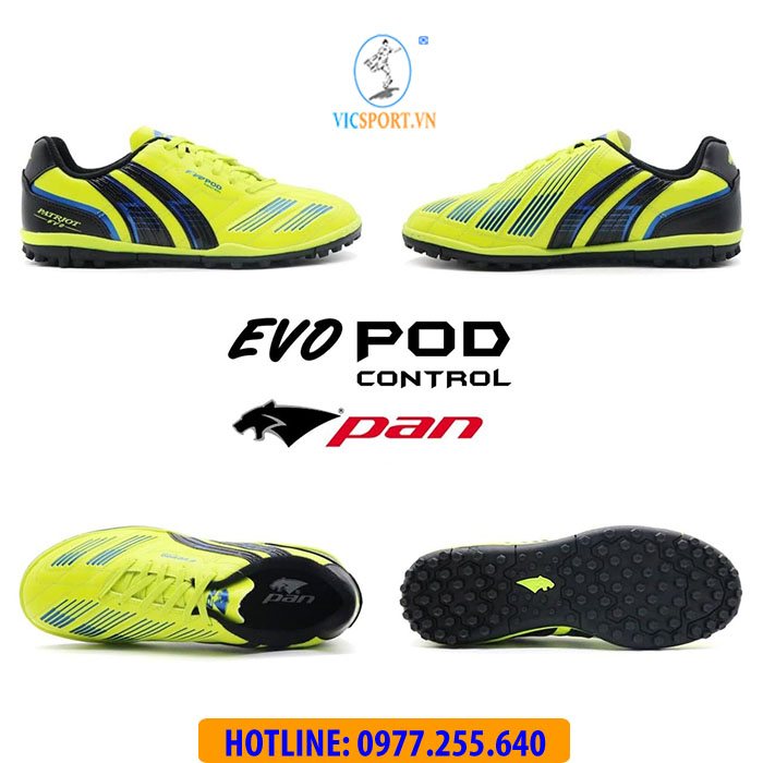 GIÀY PAN THÁI EVO POD CONTROL TF MÀU XANH CHUỐI - Hình ảnh 2