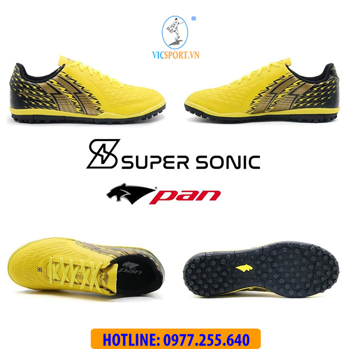 GIÀY PAN THÁI SUPER SONIC TF MÀU VÀNG - Hình ảnh 2