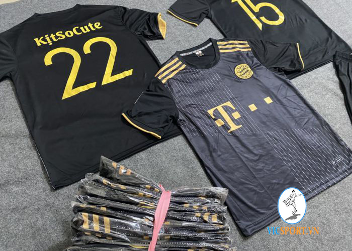 ÁO BAYERN ĐEN IN CHO KHÁCH CỰC ĐẸP - Hình ảnh 3