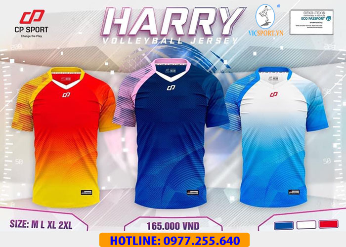Bộ Bóng Chuyền Harry Màu Xanh Dương - Hình ảnh 3