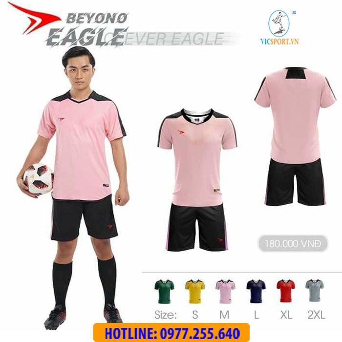 Áo Đá Banh Beyono Eagle Hồng - Hình ảnh 3