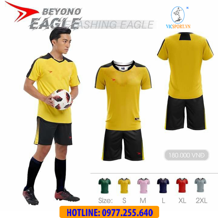 Áo Đá Banh Beyono Eagle Vàng - Hình ảnh 3