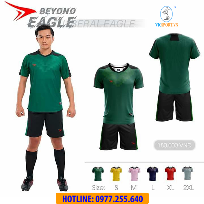 Áo Đá Banh Beyono Eagle Xanh Lá - Hình ảnh 3