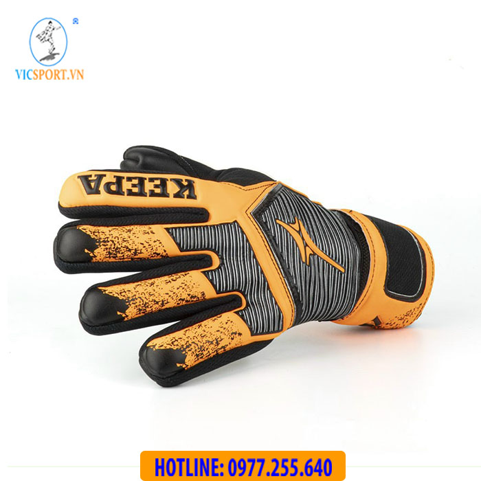 GĂNG TAY THỦ MÔN IWIN KEEPA PRO GK01 ĐEN CAM - Hình ảnh 4