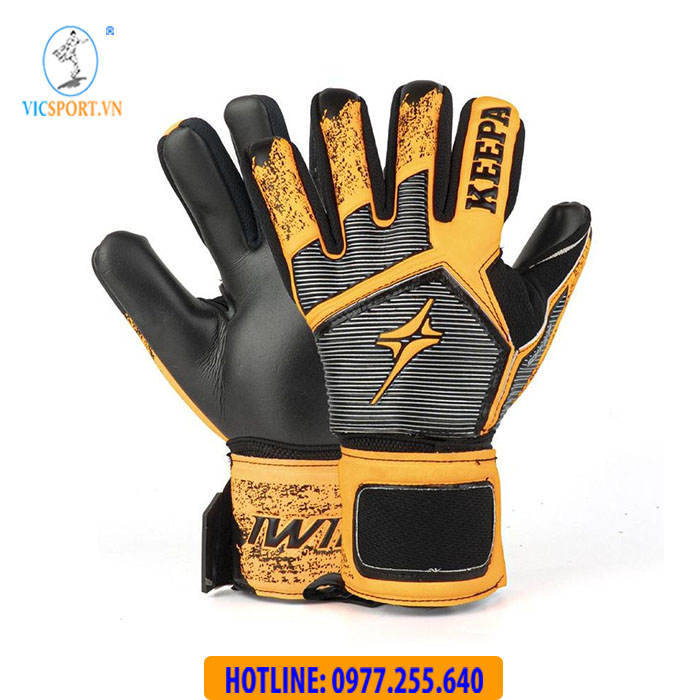 GĂNG TAY THỦ MÔN IWIN KEEPA PRO GK01 ĐEN CAM - Hình ảnh 6