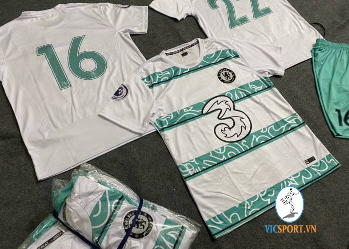 ÁO CHELSEA TRẮNG IN CHO KHÁCH - Hình ảnh 4
