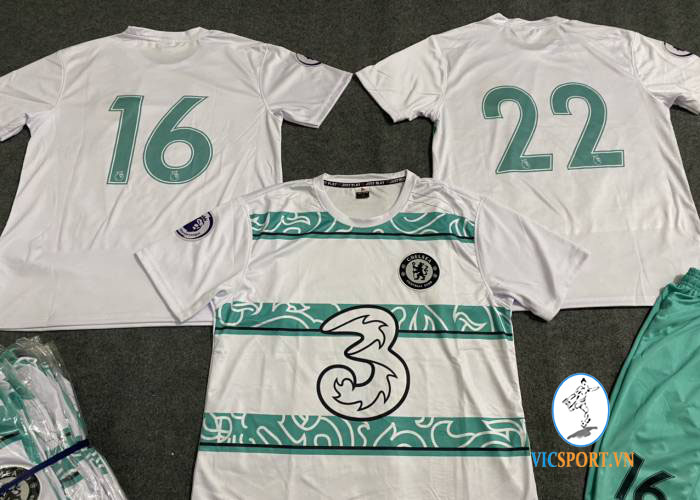 ÁO CHELSEA TRẮNG IN CHO KHÁCH - Hình ảnh 3