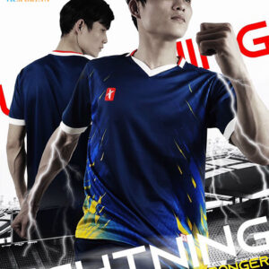 ÁO ĐÁ BANH XSPEED XSTRONGER S11 MÀU XANH ĐEN