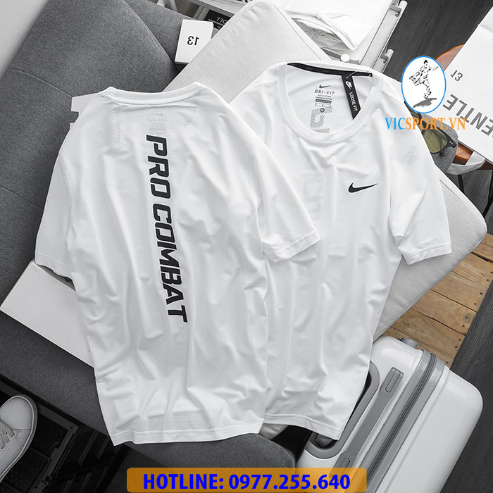 ÁO THUN NAM NIKE PRO COMBAT - Hình ảnh 5