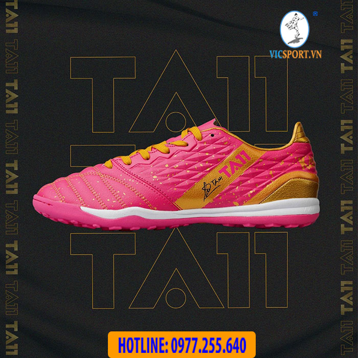 GIÀY ĐÁ BANH KAMITO TA11 TF MÀU HỒNG - Hình ảnh 8