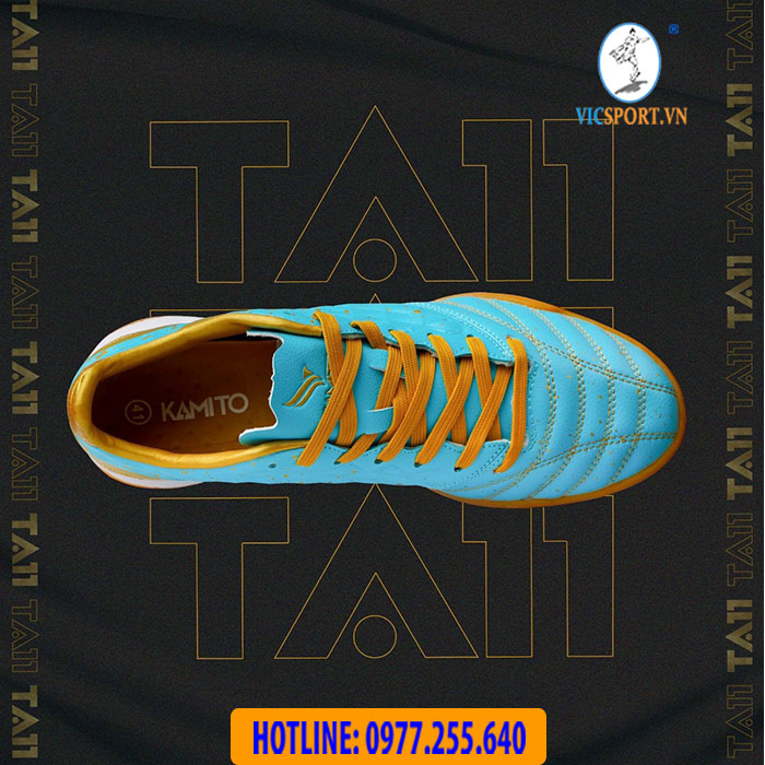 GIÀY ĐÁ BANH KAMITO TA11 TF XANH NGỌC - Hình ảnh 7