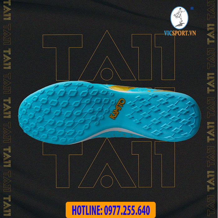 GIÀY ĐÁ BANH KAMITO TA11 TF XANH NGỌC - Hình ảnh 5