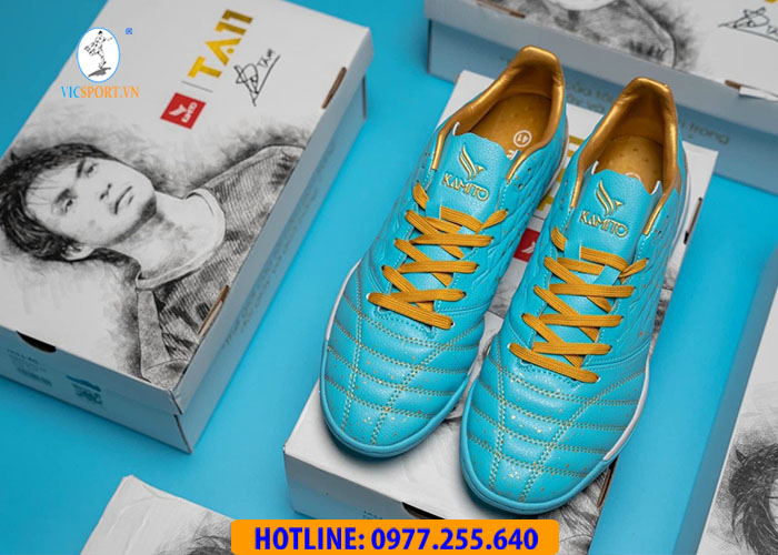 GIÀY ĐÁ BANH KAMITO TA11 TF XANH NGỌC - Hình ảnh 4