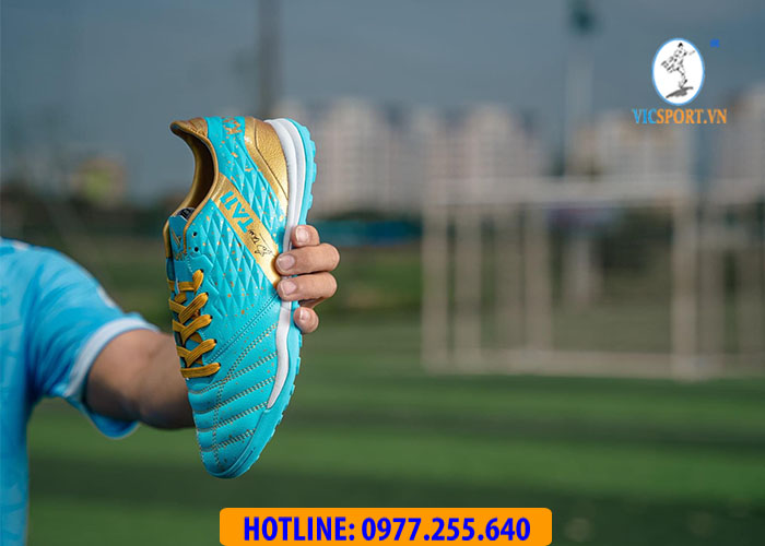 GIÀY ĐÁ BANH KAMITO TA11 TF XANH NGỌC - Hình ảnh 10