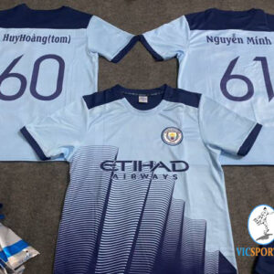 ÁO MAN CITY XANH BIỂN IN CHO KHÁCH