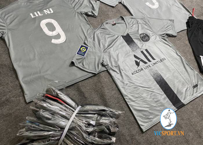 ÁO PSG XÁM IN CHO KHÁCH - Hình ảnh 5