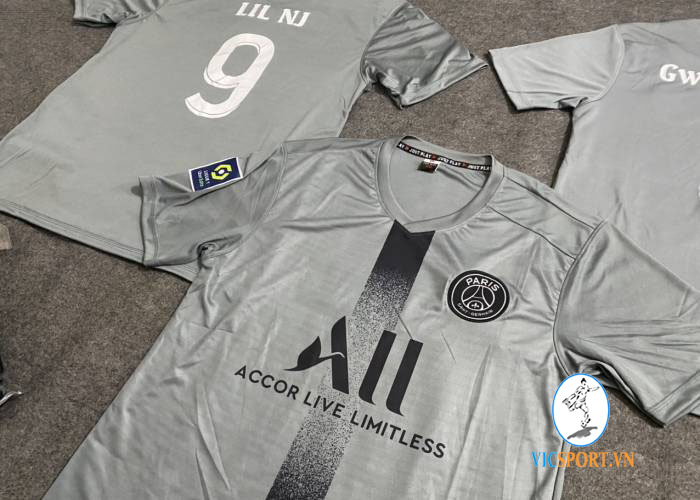 ÁO PSG XÁM IN CHO KHÁCH - Hình ảnh 2