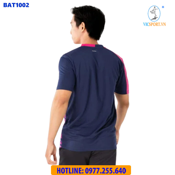 ÁO CẦU LÔNG NAM BULBAL BAT1002 HỒNG TÍM - Hình ảnh 2