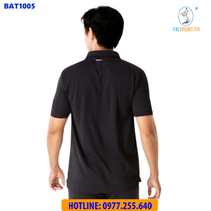 ÁO CẦU LÔNG NAM BULBAL BAT1005 ĐỎ ĐEN - Hình ảnh 2