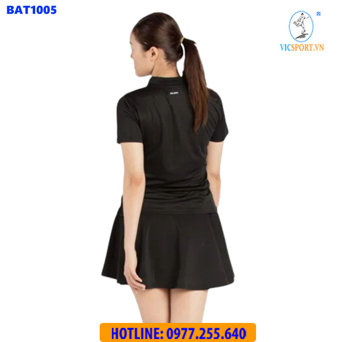 ÁO CẦU LÔNG NỮ BULBAL BAT1005 ĐỎ ĐEN - Hình ảnh 2