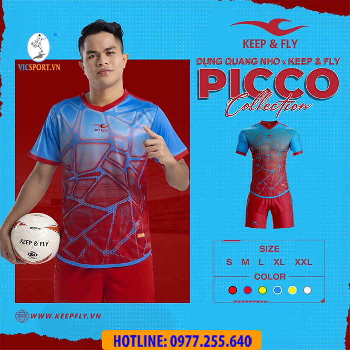 Áo bóng đá không logo Keepfly Picco - Hình ảnh 13