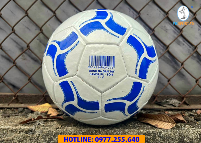 Quả bóng đá Geru Samba PU S4 dán màu trắng - Hình ảnh 5