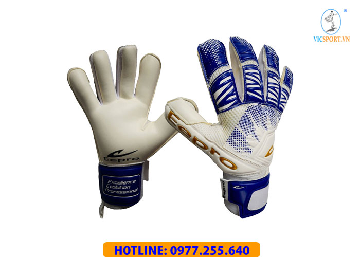 GĂNG TAY THỦ MÔN EEPRO 1045R TRẮNG XANH