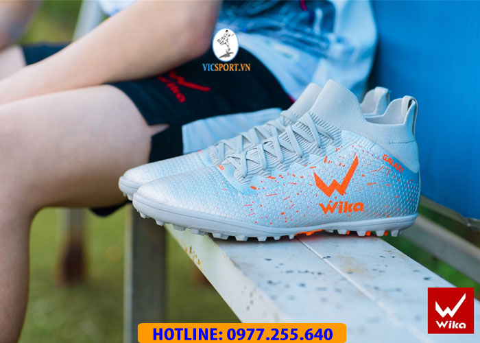 GIÀY ĐÁ BANH WIKA GALAXY MÀU XÁM - Hình ảnh 7