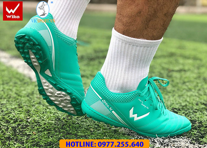 GIÀY ĐÁ BANH WIKA QH19 NEO MÀU XANH LAM - Hình ảnh 4
