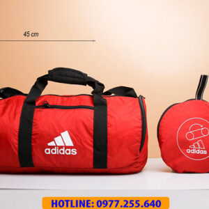 TÚI TRỐNG DÙ ADIDAS ĐỎ