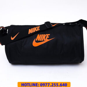 TÚI TRỐNG DÙ NIKE MÀU ĐEN LOGO TRẮNG