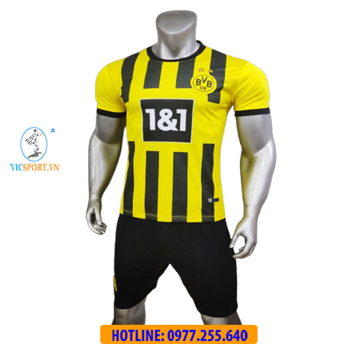 ÁO ĐÁ BANH CLB DORTMUND 2022-2023 SÂN NHÀ - Hình ảnh 4