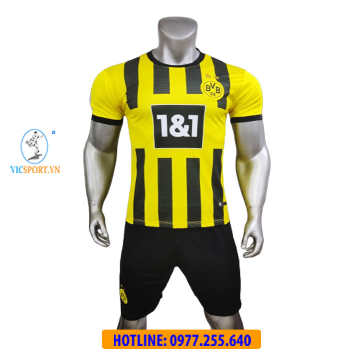 ÁO ĐÁ BANH CLB DORTMUND 2022-2023 SÂN NHÀ - Hình ảnh 3