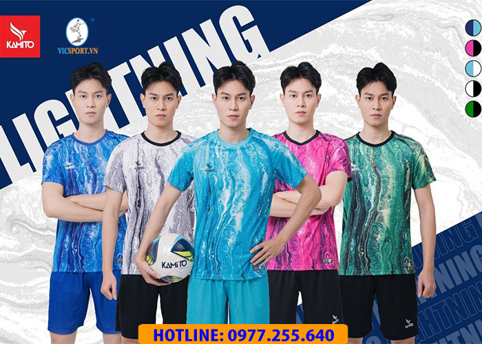 ÁO ĐÁ BANH KAMITO LIGHTNING XANH BÍCH - Hình ảnh 2