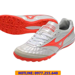 GIÀY ĐÁ BANH MIZUNO MORELIA NEO TF TRẮNG HỒNG