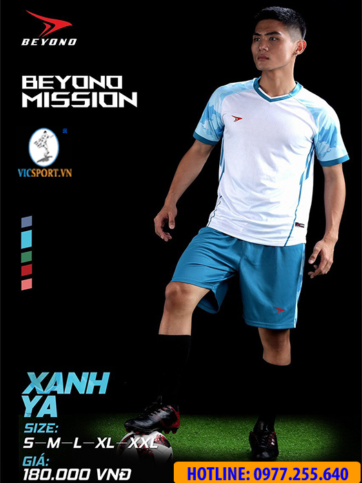Áo đá banh không logo Beyono Mission - Hình ảnh 2