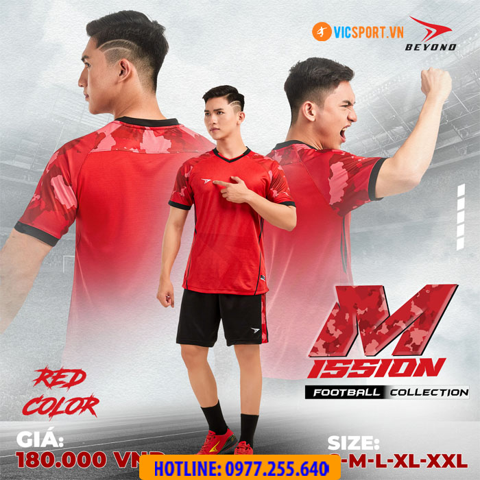 Áo đá banh không logo Beyono Mission - Hình ảnh 10