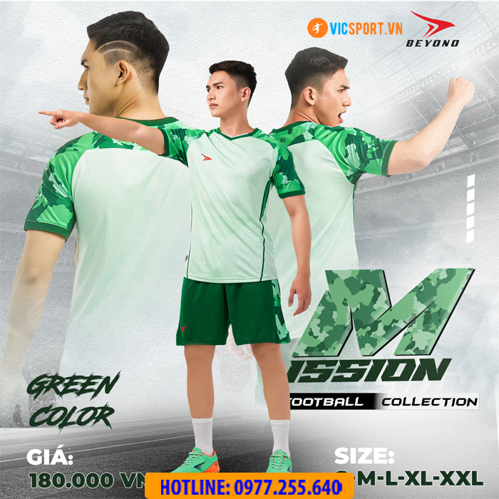 Áo đá banh không logo Beyono Mission - Hình ảnh 7