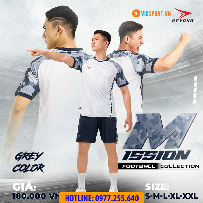 Áo đá banh không logo Beyono Mission - Hình ảnh 6